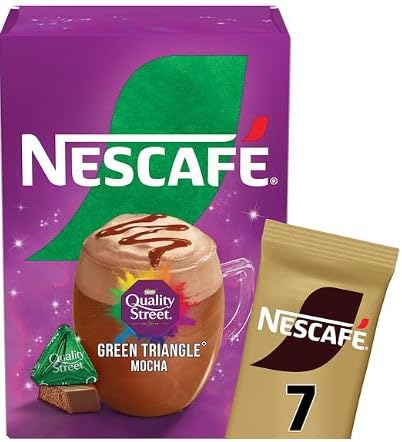 *BRITISH GOODS* Mocha & Hot Chocolate Selection. Necafe Quality Street Mocha (x7), Nescafe Aero Peppermint Mocha (x7), Celebratons Hot Chocolate (x8)