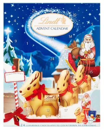 *BRITISH GOODS* Chocolate Advent Calendar 160g