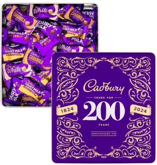 *BRITISH GOODS* Classic Festive 200 yer anniversary tin with chocolates. Imported from UK/Britain/England