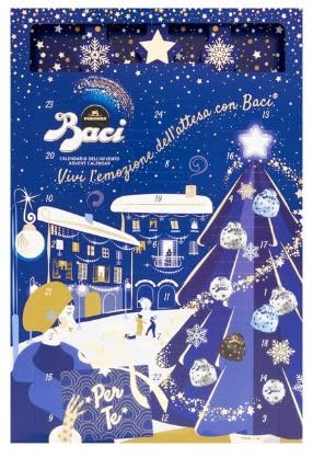 *BRITISH GOODS* Baci Gluten Free/Kosher/Vegetarian Chocolate Christmas Advent Calendar 278g